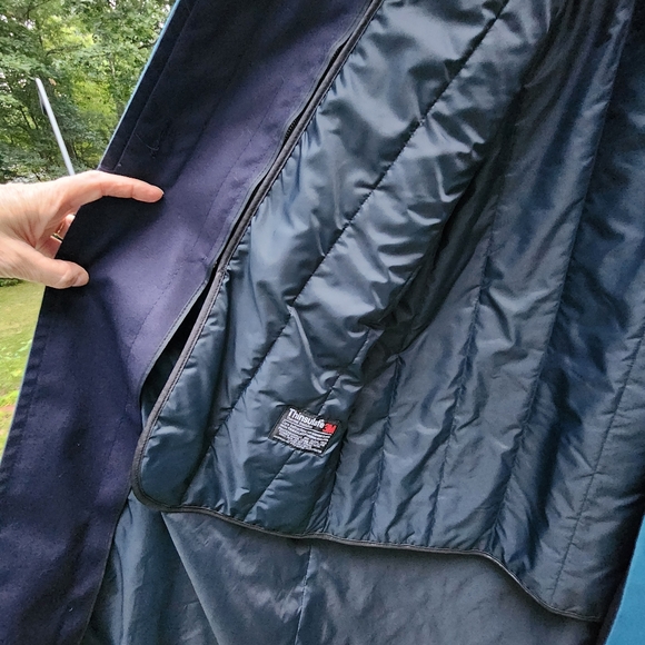 London Fog Vintage Maincoat Teal Size 10 - Picture 4 of 10